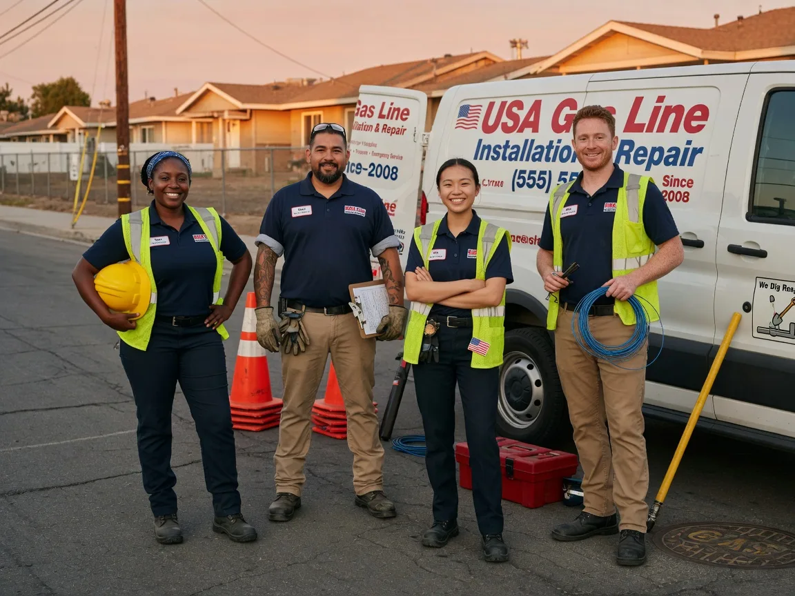 Gas Line Installation company in Downs, KS